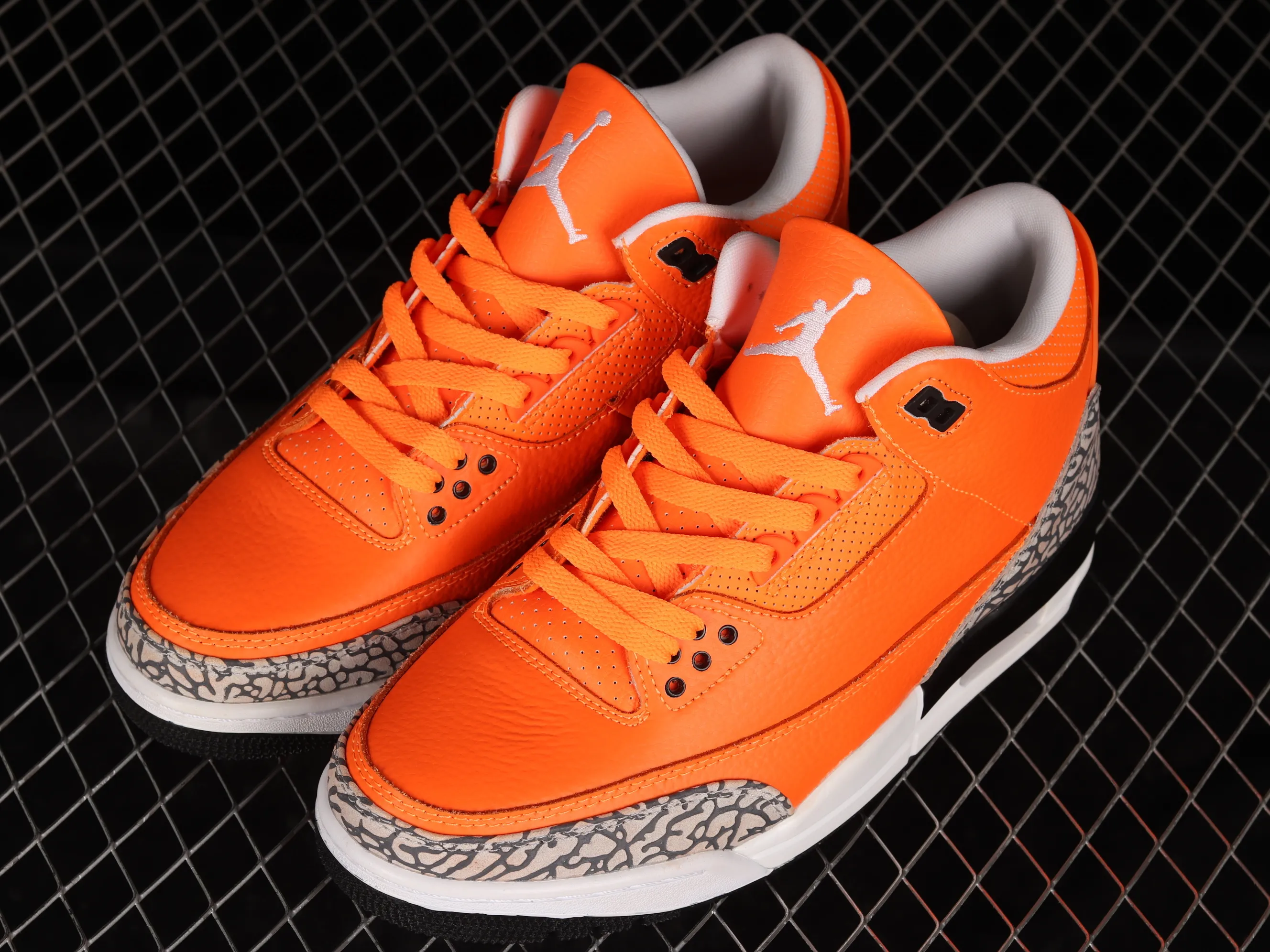 All categories Air Jordan Jordan series basketball shoes Air Jordan 3 Air Jordan 3 Retro "Orange" AJ3 Joe 3 cement orange CT8532-801
